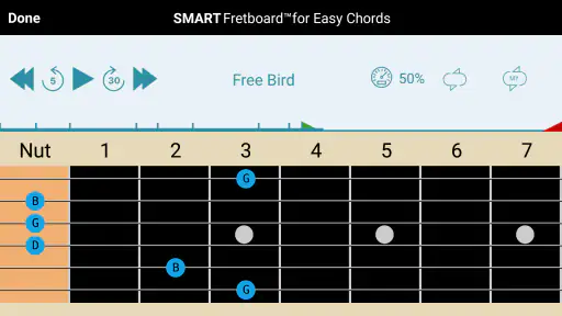 Guitar Tunes™ screenshot