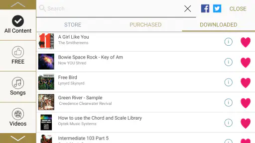 Guitar Tunes™ screenshot