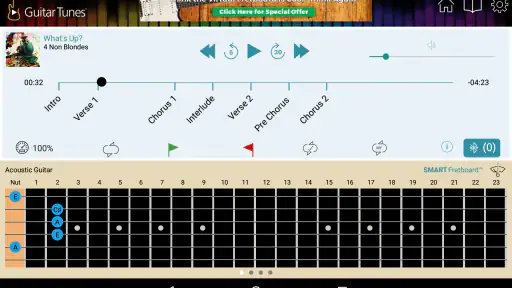 Guitar Tunes™ screenshot