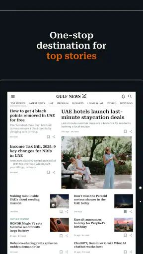 Gulf News - Latest UAE News screenshot