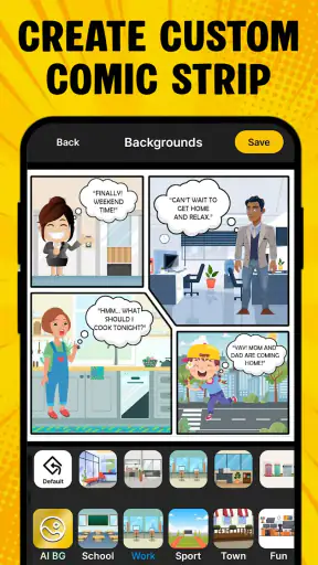 Gumagawa ng Comic Strip screenshot