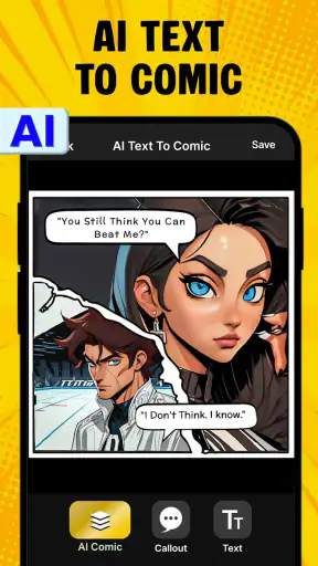 Gumagawa ng Comic Strip screenshot
