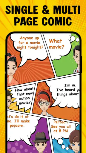 Gumagawa ng Comic Strip screenshot