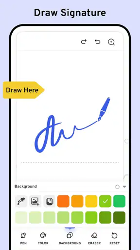 Gumagawa ng Lagda screenshot