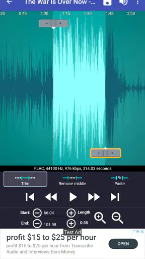 Gumagawa ng Ringtone screenshot