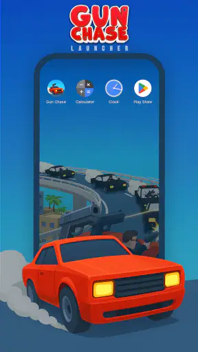 Gun Chase Launcher screenshot