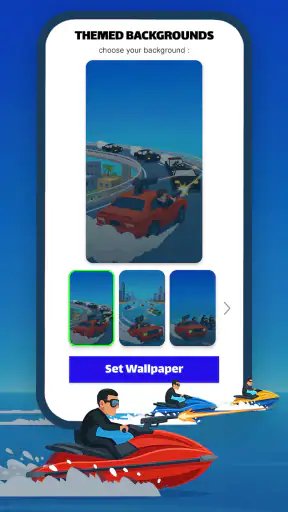 Gun Chase Launcher screenshot