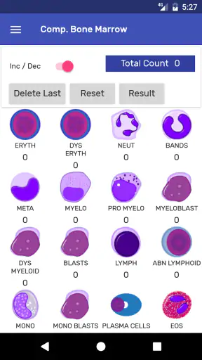 Haematology Counter screenshot
