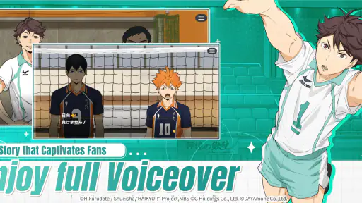 HAIKYU!! TOUCH THE DREAM screenshot
