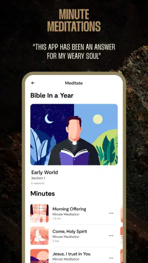 Hallow: Prayer & Meditation screenshot
