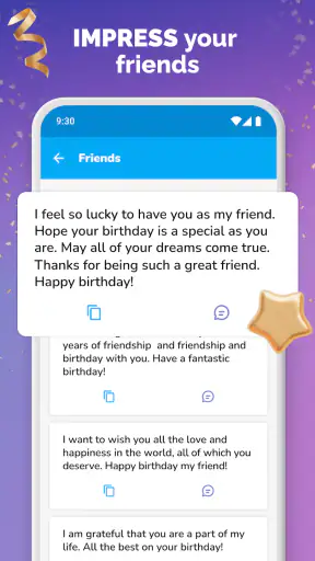 Happy Birthday Wishes 2026 screenshot