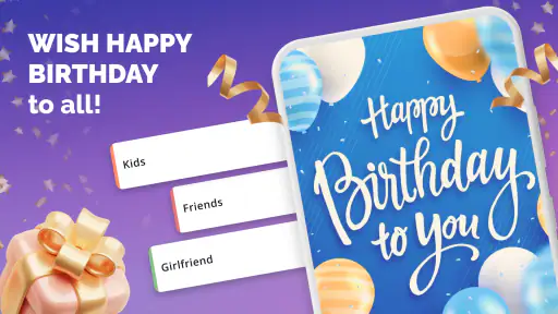 Happy Birthday Wishes 2026 screenshot