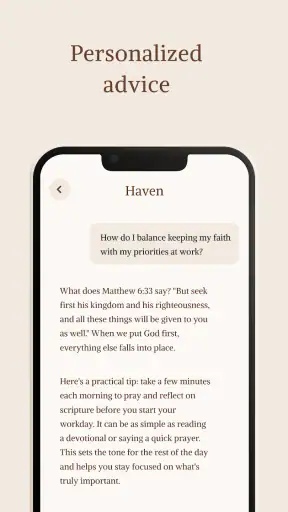 Haven - Bible Chat screenshot