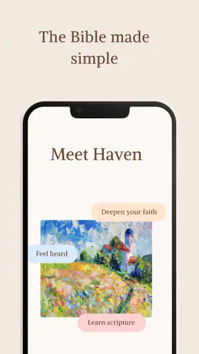 Haven - Bible Chat screenshot
