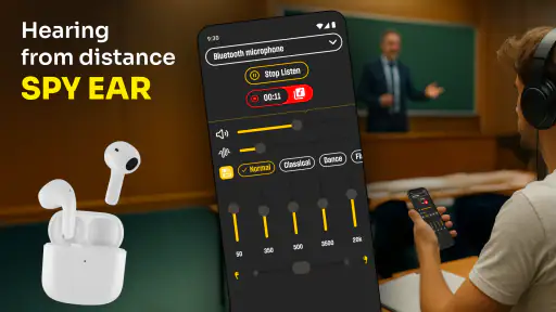Hearing from Distance: Spy Ear screenshot