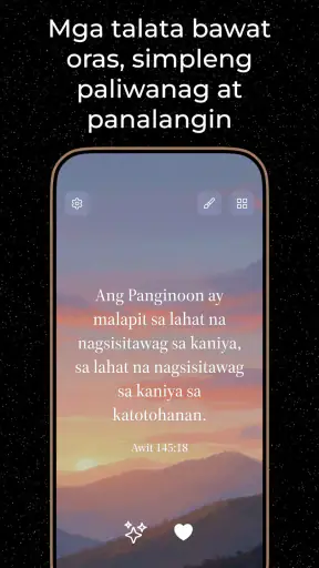 Heavenly: Bible Verse Widgets screenshot