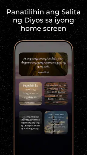 Heavenly: Bible Verse Widgets screenshot