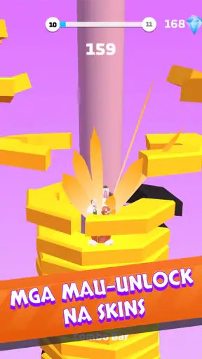 Helix Stack Jump: Bagsak Bola screenshot