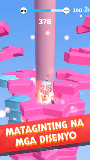 Helix Stack Jump: Bagsak Bola screenshot