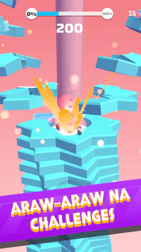 Helix Stack Jump: Bagsak Bola screenshot