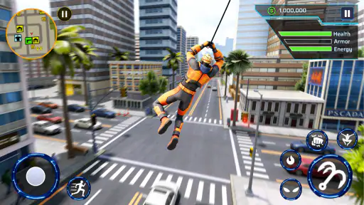 Hero Flying City Simulator screenshot