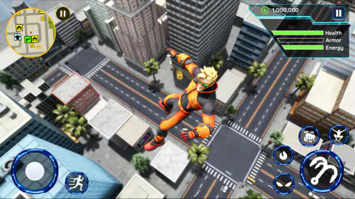 Hero Flying City Simulator screenshot
