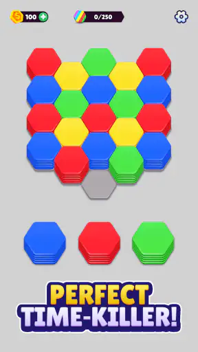 Hexa Sort screenshot