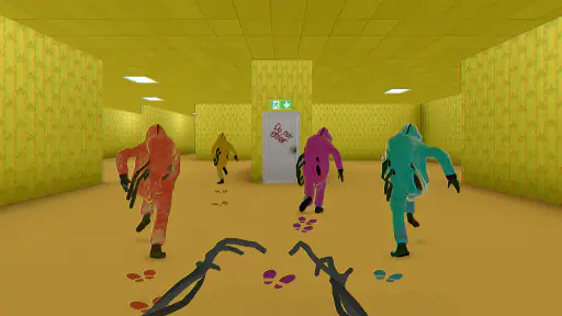 Hide in The Backrooms Nextbots screenshot