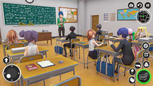 High School Girl Life Sim 3D screenshot