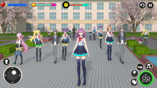 High School Girl Life Sim 3D screenshot