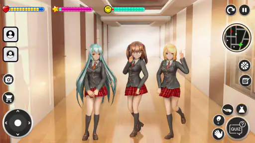 High School Girl Life Sim 3D screenshot