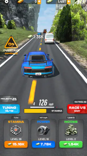 Highway Overtake - Car Racing screenshot