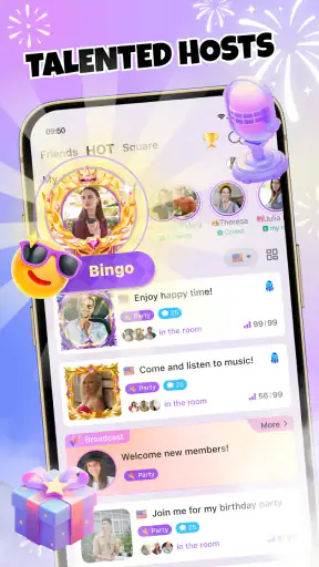 Hiya Game–Party at Voice Chat screenshot