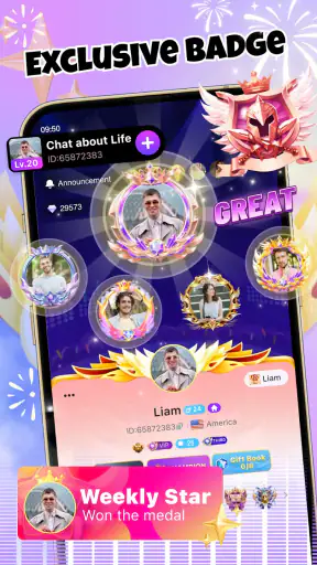 Hiya Game–Party at Voice Chat screenshot