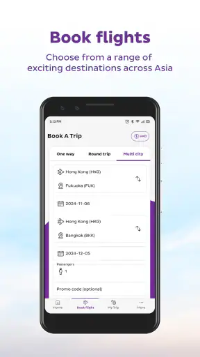 HK Express screenshot