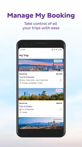 HK Express screenshot