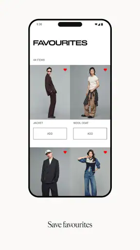 H&M screenshot