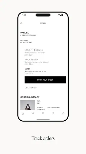 H&M screenshot