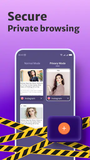 Hola-Private&Fast web Browser screenshot