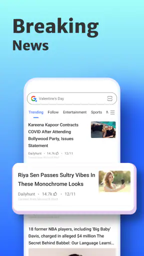 Hola-Private&Fast web Browser screenshot