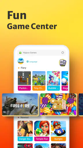 Hola-Private&Fast web Browser screenshot