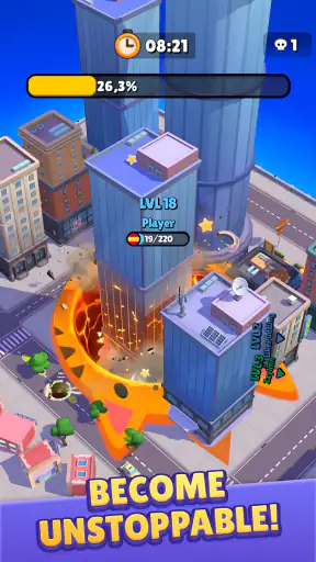 Hole.io screenshot