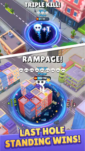 Hole.io screenshot