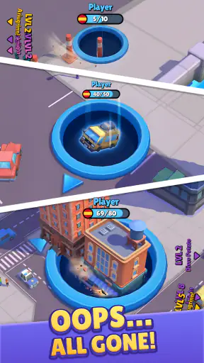 Hole.io screenshot