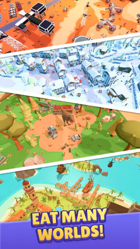 Hole.io screenshot