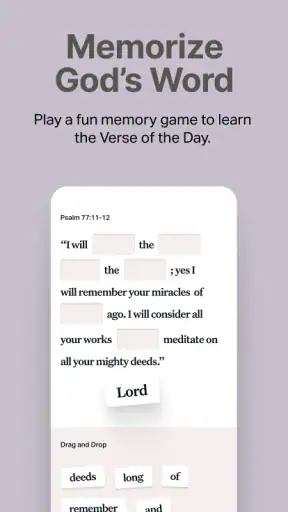 Holy Bible Offline NIV KJV App screenshot