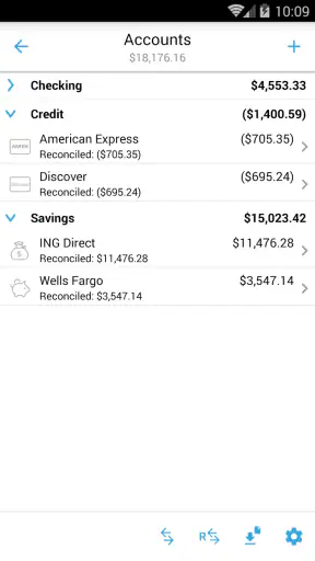 Home Budget with Sync screenshot