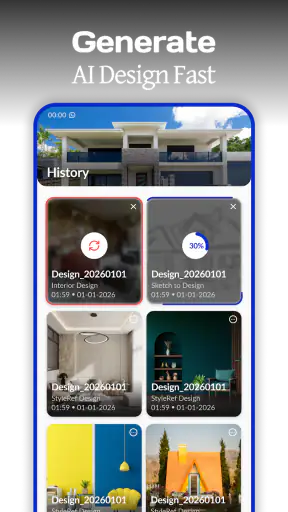 HomeAura: AI Home Design screenshot