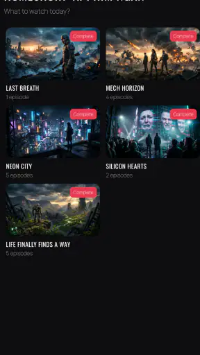 HomeShort: AI Short Films screenshot