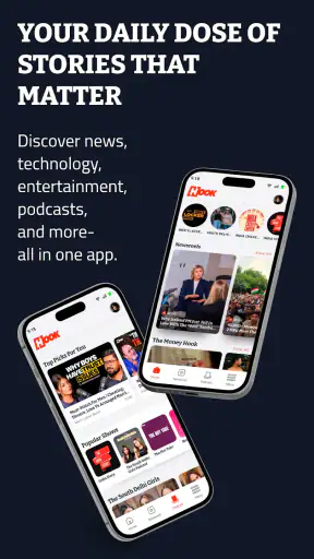 Hook: News, Reels & Podcasts screenshot
